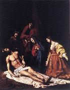 TOURNIER, Nicolas Entombment wt oil painting artist